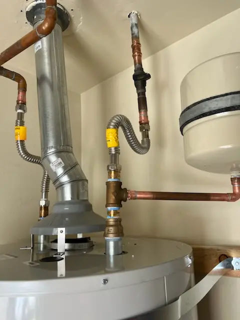 Water heater installation and plumbing repair in Charlies Grove